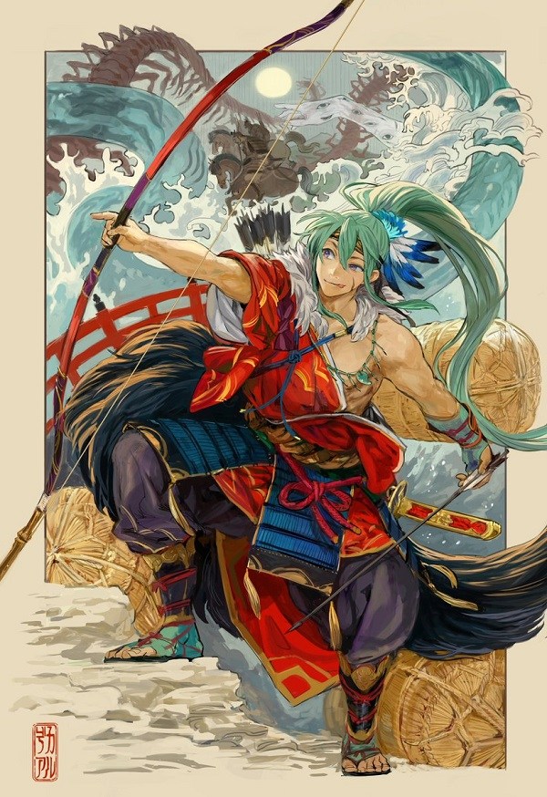 fgo 俵藤太 イラスト